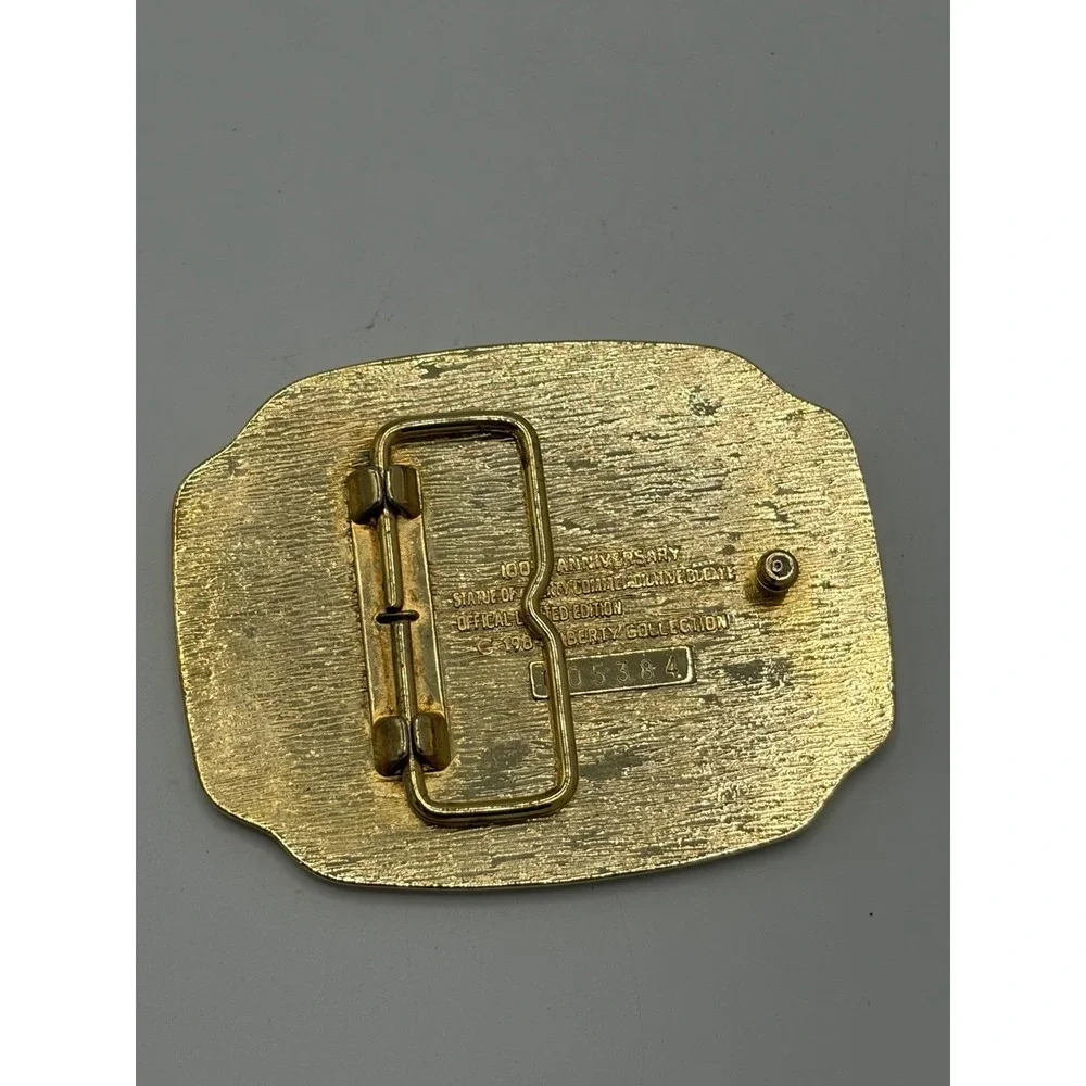 100 YEARS STATUE OF LIBERTY 1884-1984 BELT BUCKLE Limited Edition #5384‎ Liberty